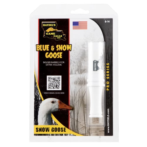 HAYDEL'S GAME CALLS Blue & Snow Open Goose Call for sale at KYGUNCO.