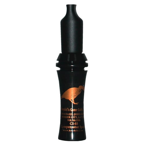 HAYDEL'S GAME CALLS Compensator Open Specklebelly Goose Call Black for sale at KYGUNCO.