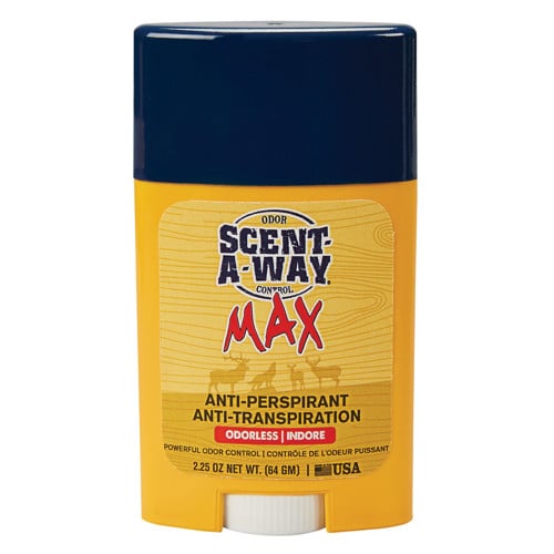HUNTERS SPECIALTIES Max Antiperspirant Odor Eliminator 2.25oz Stick for sale at KYGUNCO.