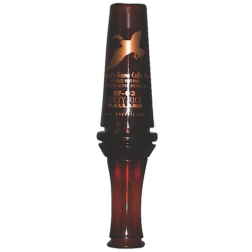 HAYDEL'S GAME CALLS Dirty Rice Open Double Reed Mallard Duck Call Brn for sale at KYGUNCO.