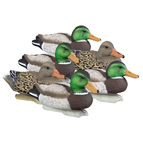 HIGDON Standard Floaters Mallard Foam Filled Decoys 6pk for sale at KYGUNCO.