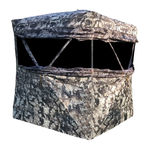 MUDDY Infinity 2-Person 58x58x72 Ground Blind Veil Camo for sale at KYGUNCO.