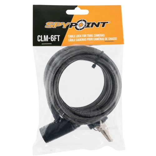 SPYPOINT Cable Lock 6" for Spypoint Cameras for sale at KYGUNCO.