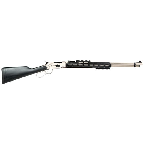GFORCE ARMS Saddlehorn 410 Gauge 20" 7rd Lever Shotgun - Silver | Black for sale at KYGUNCO.