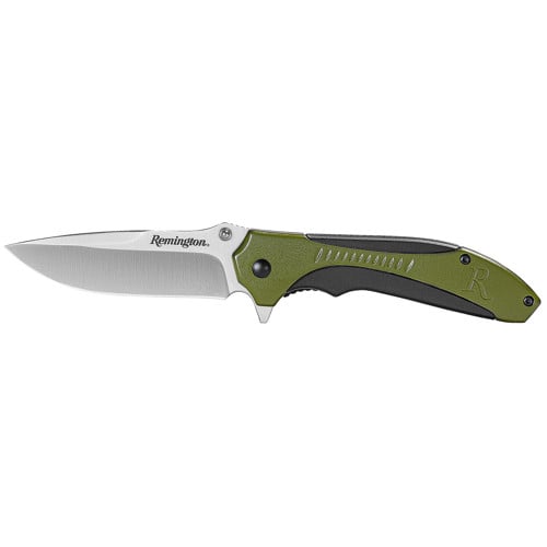 REMINGTON Sportsman 8Cr13MoV SS Blade BlackOD Green G10 for sale at KYGUNCO.