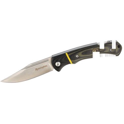REMINGTON Hunter Lock Back SS Blade MultiColor G10 Handle for sale at KYGUNCO.
