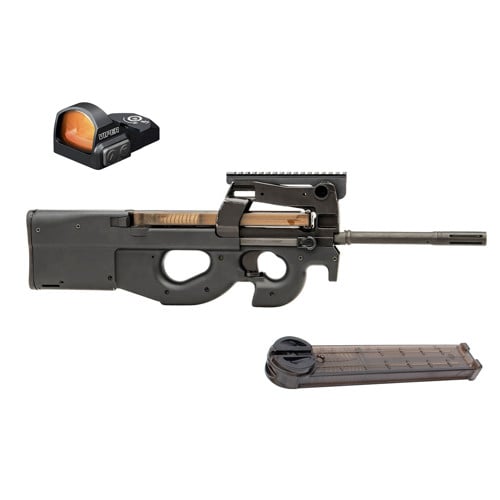 FN America PS90 5.7x28 16.04" 50rd Semi-Auto Rifle w/ Vortex Viper Red Dot | Black for sale at KYGUNCO.