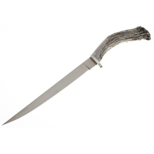 SILVER STAG KNIVES Alaskan Fillet 9" D2 Steel Fillet Blade | Antler Handles for sale at KYGUNCO.