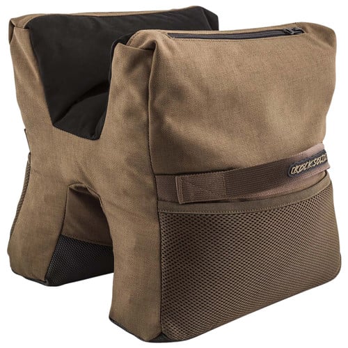 QUAKE HUNTING Shooting Bag Brown for sale at KYGUNCO.