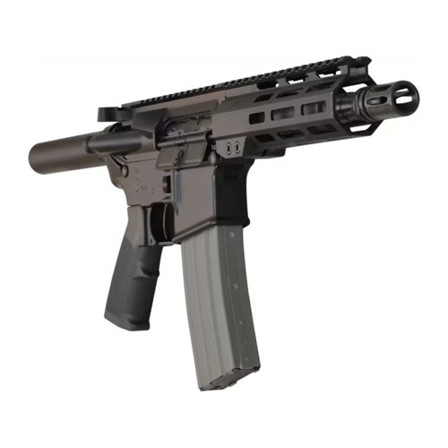 DEL-TON Lima 5.56 NATO / 223 Rem 7.5" 30rd Pistol w/ Tube | Black for sale at KYGUNCO.
