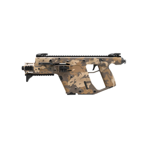 KRISS USA Vector SDP Enhanced 9mm 6.5" 40rd Pistol w/ Threaded Barrel | FDE Multi-Cam for sale at KYGUNCO.