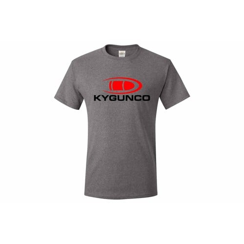 KYGUNCO Logo T-Shirt - Charcoal for sale at KYGUNCO.