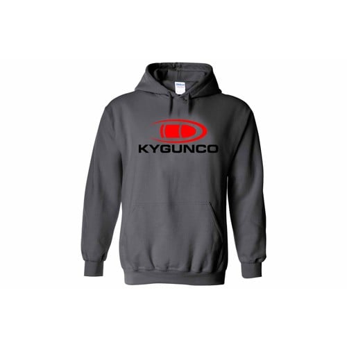 KYGUNCO Logo Hoodie - Charcoal for sale at KYGUNCO.
