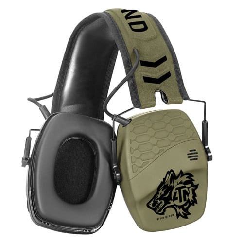 ATN NIGHT VISION XSound Hearing Protector 22 dB OD Green for sale at KYGUNCO.