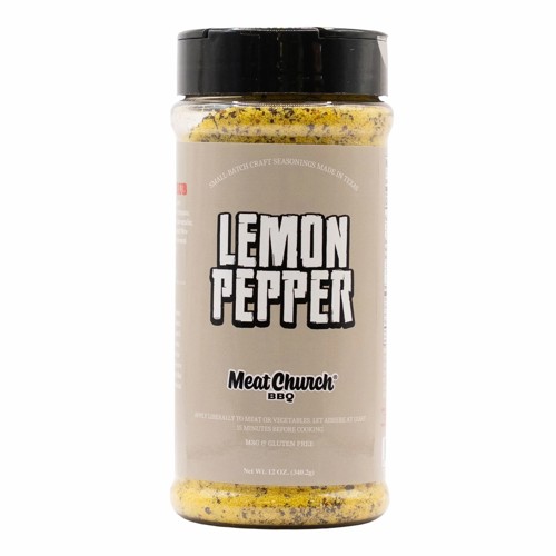 MEAT CHURCH BBQ Lemon & Pepper - 12oz for sale at KYGUNCO.
