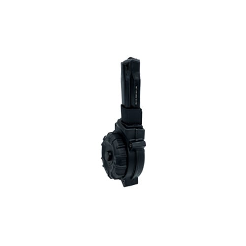 PRO MAG 9mm 50rd Drum Magazine Fits Ruger Max 9 | Black for sale at KYGUNCO.