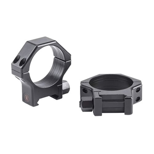 RITON OPTICS Contessa 30mm Picatinny Rings (8mm Height) | Matte Black for sale at KYGUNCO.