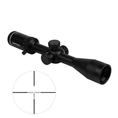 RITON OPTICS X1 Primal 4-16x44 1" RUT Reticle Rifle Scope | Matte Black for sale at KYGUNCO.