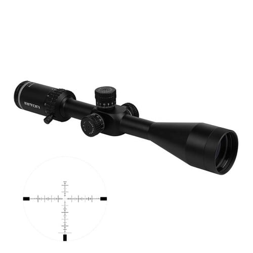 RITON OPTICS X1 Conquer 6-24x50 1" R3 Reticle Rifle Scope | Matte Black for sale at KYGUNCO.