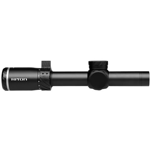 RITON OPTICS 5 Tactix Black 110x24mm 30mm Tube Illum 3OT for sale at KYGUNCO.