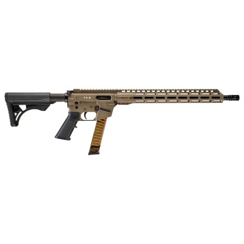 FREEDOM ORDNANCE FX-9 Carbine 9mm 16" 33rd Semi-Auto Rifle | M-LOK, FDE for sale at KYGUNCO.