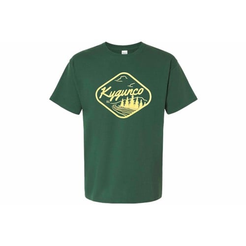 KYGUNCO Mountain T-Shirt - Green & Yellow for sale at KYGUNCO.