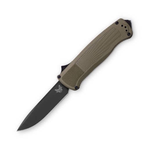 BENCHMADE Shootout Aut OTF Drop Pt Blk DLC Ranger Grn for sale at KYGUNCO.
