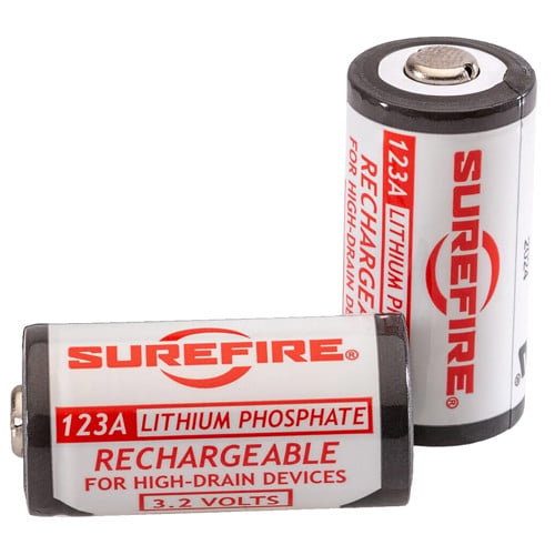 SUREFIRE Rechargeable 3V Lithium-Ion 1550 mAh 2 Pack for sale at KYGUNCO.