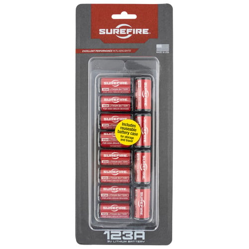 SUREFIRE CR123A 3V 1550 mAh 12 Pack for sale at KYGUNCO.
