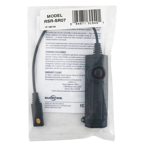SUREFIRE Remote Switch Rifle Pressure Switch Assembly Blk for sale at KYGUNCO.