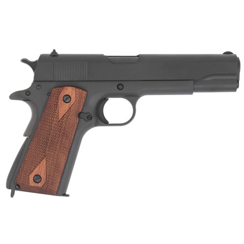 TISAS 1911 A1 US Army WWII 45ACP 5" 8rd Pistol - Black | Walnut for sale at KYGUNCO.