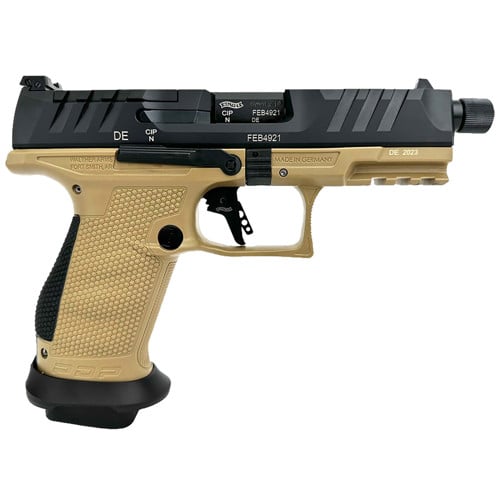WALTHER ARMS PDP PRO SD Compact 9mm 4.6" 18rd w/ Threaded Barrel - FDE for sale at KYGUNCO.