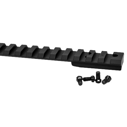WARNE Vapor 1 Piece Base Black 20 MOA Tikka T3 Matte for sale at KYGUNCO.