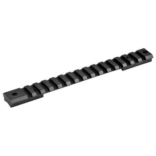 WARNE Tactical 1 Piece Base Blk Rem Short Action Matte for sale at KYGUNCO.