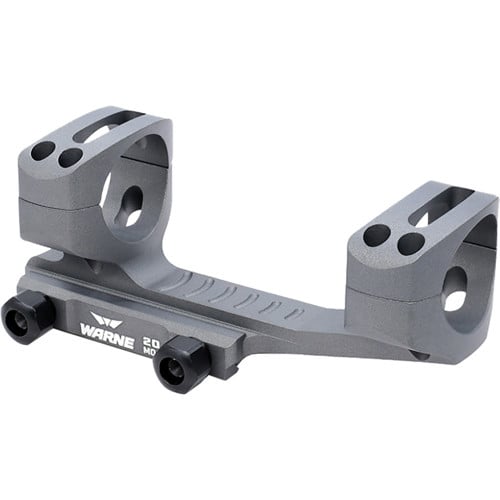WARNE Cantilever Mount 30mm fits AR Rifles Tactical Grey for sale at KYGUNCO.