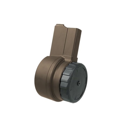 WARRIER SYSTEMS W-15 50rd Drum Magazine | Midnight Bronze for sale at KYGUNCO.