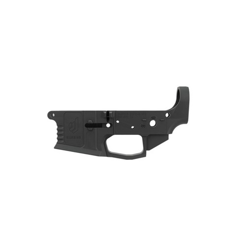 WARRIOR SYSTEMS WSM15 5.56 NATO / 223 Rem Billet AR15 Lower Receiver w/ Flared Mag Well | Black for sale at KYGUNCO.