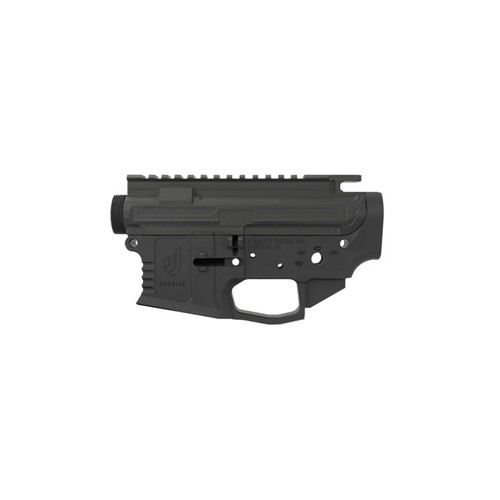 WARRIOR SYSTEMS WSM15 5.56 NATO / 223 Rem Billet AR15 Receiver Set w/ Flared Mag Well | Black for sale at KYGUNCO.