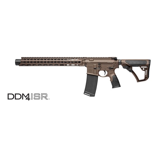 DANIEL DEFENSE DDM4 Integrally Suppressed 300 AAC Blackout 9" 30rd Semi-Auto Rifle - MilSpec Brown for sale at KYGUNCO.