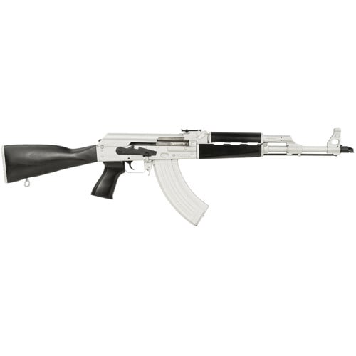 ZASTAVA ZPAPM70 7.62x39mm 16.3" 30rd Semi-Auto Rifle - Silver | Black for sale at KYGUNCO.