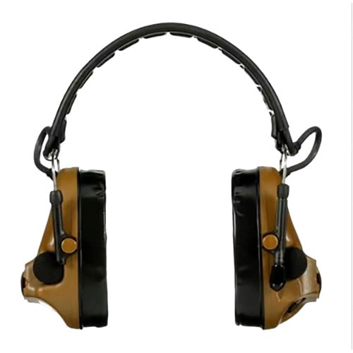 3M PELTOR ComTac V Hearing Defender Headset 23dB CoyoteBrown for sale at KYGUNCO.