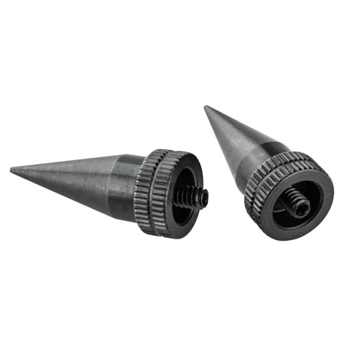 ACCU-TAC LR-10 G2 Bipod Spike Set Black Finish for sale at KYGUNCO.