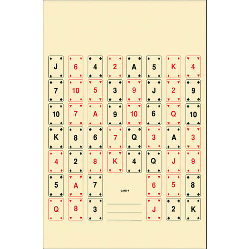 ACTION TARGET Entertainment 52 Playing Cards Paper 22.5x24 100pk for sale at KYGUNCO.
