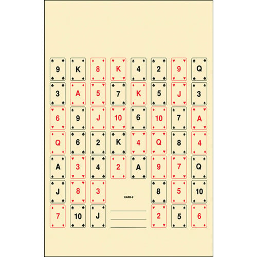 ACTION TARGET Entertainment 52 Playing Cards Paper 22.5x24 100pk for sale at KYGUNCO.
