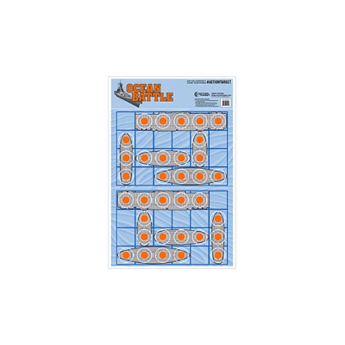 ACTION TARGET Entertainment Ships 23x35 Blue/Red 100pk for sale at KYGUNCO.