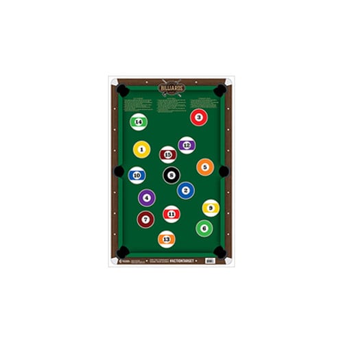 ACTION TARGET Entertainment Pool Table 23x35 100pk for sale at KYGUNCO.
