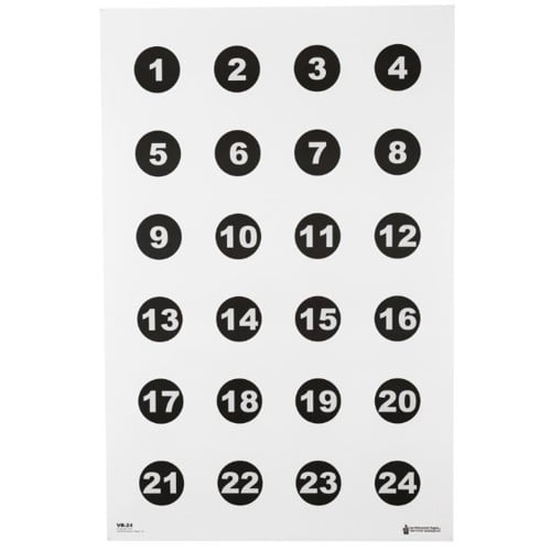 ACTION TARGET VB-24, Command Training 23x35" Target | 100 Count for sale at KYGUNCO.