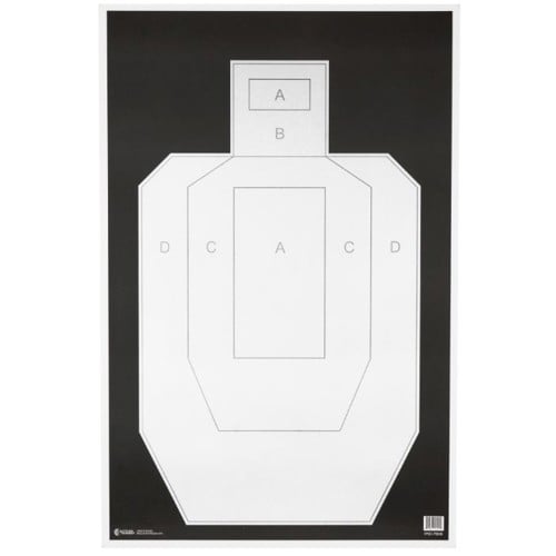 ACTION TARGET Unofficial IPSC Practice High Visibility 23x35" Target | 100 Count for sale at KYGUNCO.