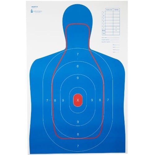 ACTION TARGET RC-B27EQ FBI Combination 23x35" Target | 100 Count for sale at KYGUNCO.