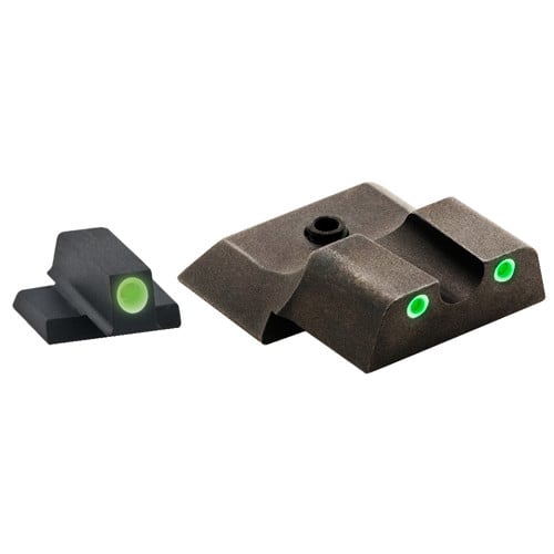 AMERIGLO Classic Sight 3 Dot S&W Shield Green Front/Rear for sale at KYGUNCO.